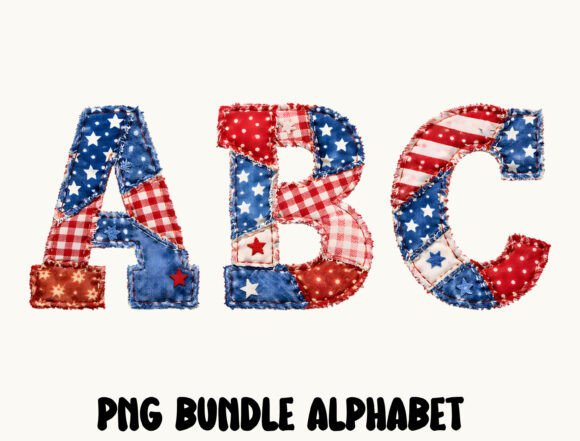 Designing with the Patriotic Alphabet PNG Bundle: A Creative Guide