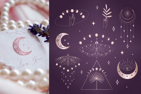 Divine Beauty Pre-Made Logo Designs: Symbolic Branding